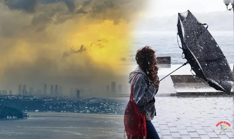 Meteoroloji'den İstanbul'a sarı kodlu uyarı! Çok kuvvetli sağanak geliyor: Saat verildi