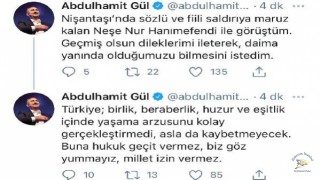 Bakan Gül'den Nişantaşı Açıklaması