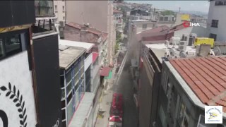 Fatih'te Otel Yangını
