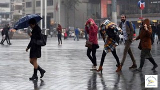 İstanbul'a Yağmur Uyarısı