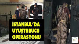 İstanbul'da Hava Destekli Uyuşturucu Operasyonu