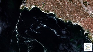 Marmara Denizi'ndeki müsilaj uzaydan görüntülendi