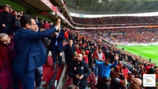 İmamoğlu da Galatasaray'ın galibiyetine kayıtsız kalmadı