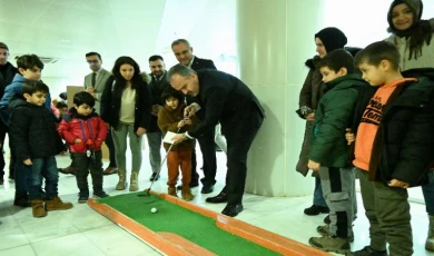 Bursa’da çocuklar ara tatilin keyfini çıkardı