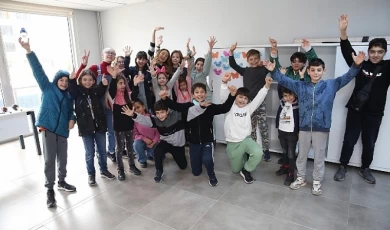 Çocuklar önce ritim tuttu sonra drama eğitimi aldı