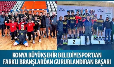 Konya Büyükşehir Belediyespor’dan Farklı Branşlarda Gururlandıran Başarı