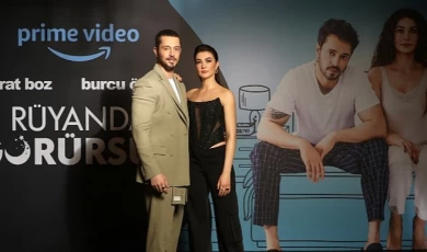 Prime Video’nun İlk Yerli Amazon Original Filmi Rüyanda Görürsün’ün Ön Gösterimi Murat Boz ve Burcu Özberk