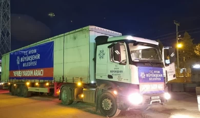 Aydın Büyükşehir Belediyesi Depremden Sonra Bölgeye Destek Götürmek İçin Teyakkuza Geçti