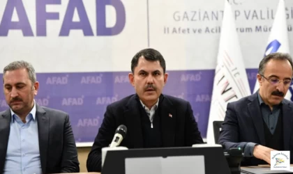 Bakan Murat Kurum AFAD. Koordinasyonu Dışında Her Hangi Bir Koordinasyona Müsade Etmeyeceğiz.