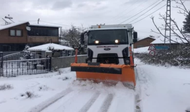 Bursa İnegöl’de yollara anında müdahale