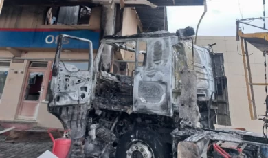 Bursa Yenişehir’de korkutan yangın