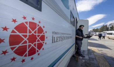 Deprem bölgesindeki basın mensuplarına destek