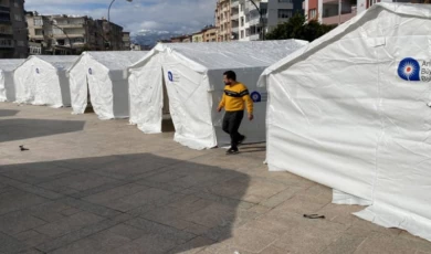 Deprem çadırlarında yangın uyarısı! Önlemler alınmalı!
