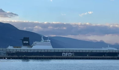 DFDS yardım gemisi İskenderun’da