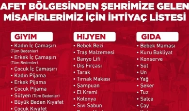 Efes Selçuk Belediyesi’nden Kente Gelen Depremzedelere Destek