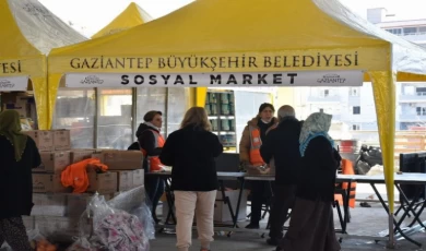 Gaziantep’te sosyal market kuruldu