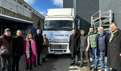 Genç Girişim ve Yönetişim Derneği Yardım Tırı Hatay’a doğru yola çıktı