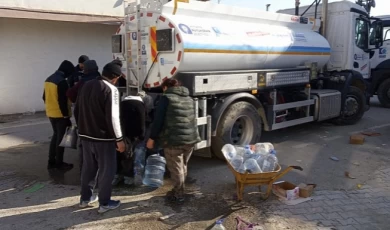 Hatay’da şebekeye su verildi