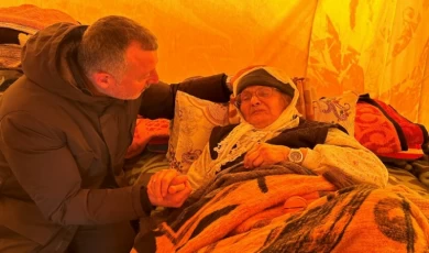 Hatay’daki Çadır Kent’te sevindiren hediye