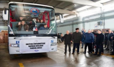 Kayseri ERÜ yara sarıyor