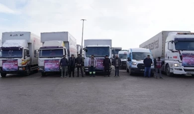 Keçiören’deki Yardım Seferberliğinde 45 Tır Gönderildi