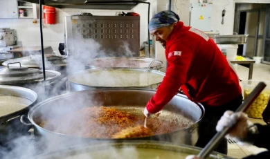 Kızılay’dan mobil mutfak hizmeti