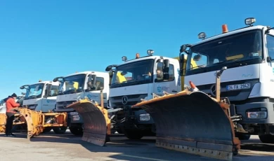 Kocaeli Büyükşehir’in kar kaplanları hazır kıta
