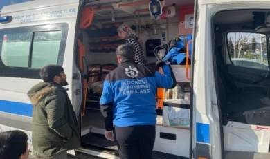 Kocaeli’nin ambulansları 7/24 depremzedelerin hizmetinde