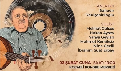 Kocaeli’nin değerlerinden Amir Ateş’e saygı gecesi