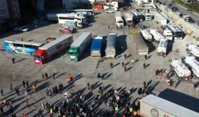 Konyalıların yardımları deprem bölgesinde