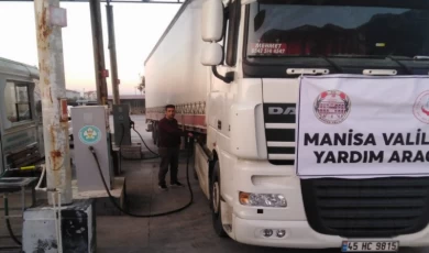 Manisa’dan afet bölgesine yaklaşık 30 bin litre yakıt desteği