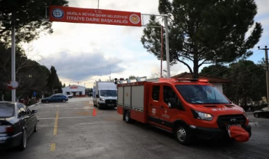 Muğla’da deprem bölgesine yola çıktı