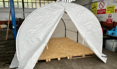 Rize de, Hatay’a ’çadırkent’ kuruyor