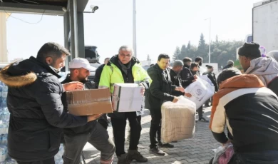 Sakarya’dan 30 bin gıda kolisi de ulaştırılacak