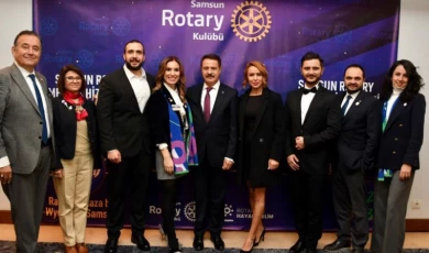 Samsun Rotary Kulübü ’Meslek Hizmetleri Ödülleri’ verdi