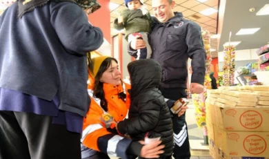Terminalde depremzedeler için “Karşılama Masası”