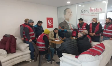 Yeniden Refah Kayseri’den ’deprem’ mesajı