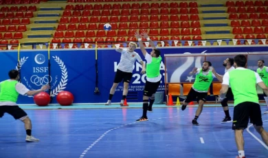 A Milli Erkekler hentbolde Lüksemburg’a hazırlanıyor