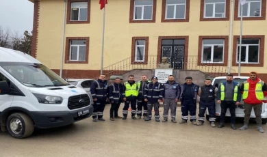 Afet bölgesine personel desteği sürüyor