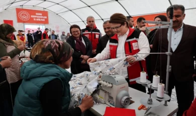 Afetzede kadınlara ekonomik teşvik