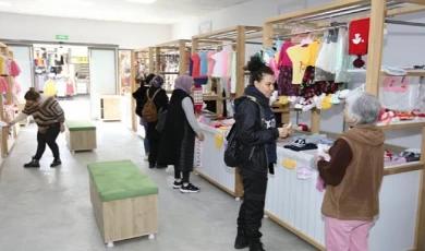 'Kadının Emek Dünyası’ stantları yenilendi