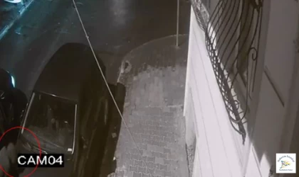 Bağcılar'da far hırsızları kamerada