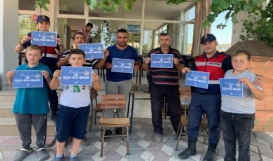 Bilecik jandarmasından kadına yönelik şiddet bilgilendirmesi