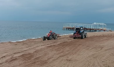 Burhaniye’nin Mavi Bayraklı Plajları Yaza Hazırlanıyor