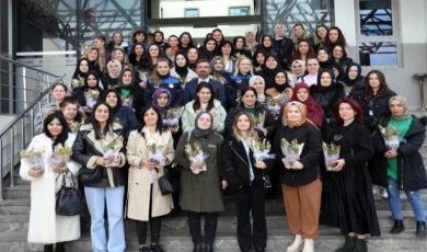 Bursa İnegöl’de kadın personele 8 Mart yemeği