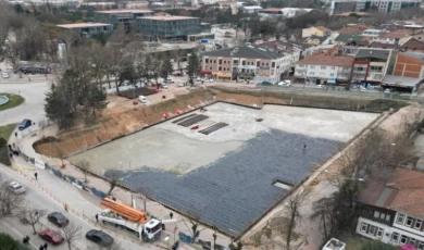 Bursa İnegöl’de ’Merkez Park’ şekilleniyor