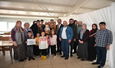 Dr. Memduh Büyükkılıç’tan Tomarza mesaisi