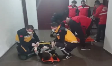 Edirne Keşan’da kolejde deprem tatbikatı