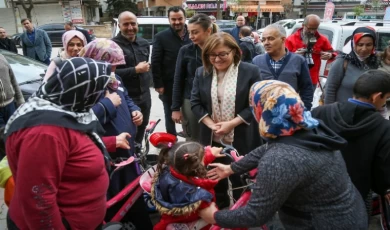 Gaziantep’te Başkan Şahin’den mahalle ziyaretleri