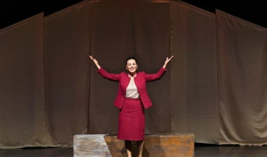 Gaziemir’de, Türkan Saylan’ın hayatı sahnelendi